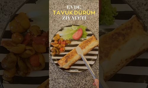 Çıtır Lavaş + Soslu Tavuk             Mükemmel DÜRÜM !  🔥