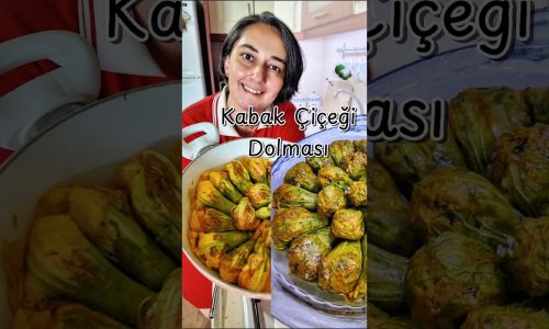 Kabak Çiçeği Dolması Tarifi 🌸 Nefis Oldu