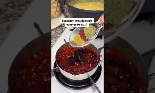 ♨️Yöresel Mahluta çorbası  #pratiktarifler #tarif #yemektarifleri