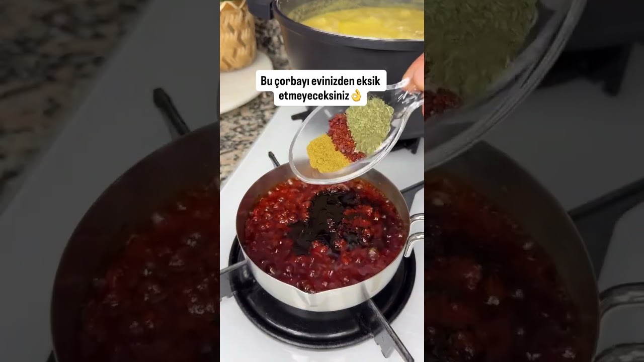 ♨️Yöresel Mahluta çorbası #pratiktarifler #tarif #yemektarifleri