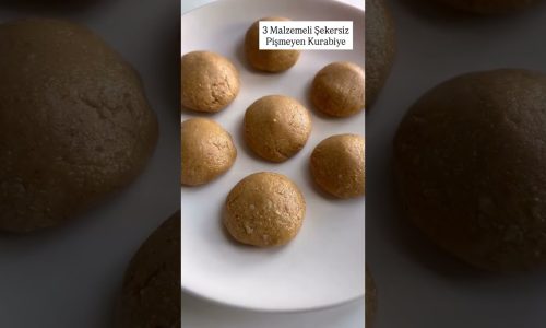 Pişmeyen Fındık Kurabiye 🍪  #pratiktarifler #tarif #yemektarifleri #yemek