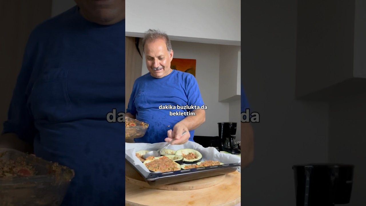 Patlıcan Kebab Nasıl Yapılır? Fırında Kıymalı Patlıcan Denemesi : Sabit Doğan #yemektarifleri
