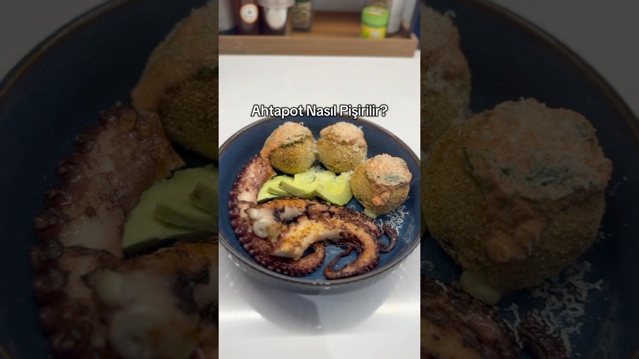 Ahtapot Nasıl Pişirilir? #ahtapot #yemektarifleri #yemek #balık #yemekler #yemekönerisi