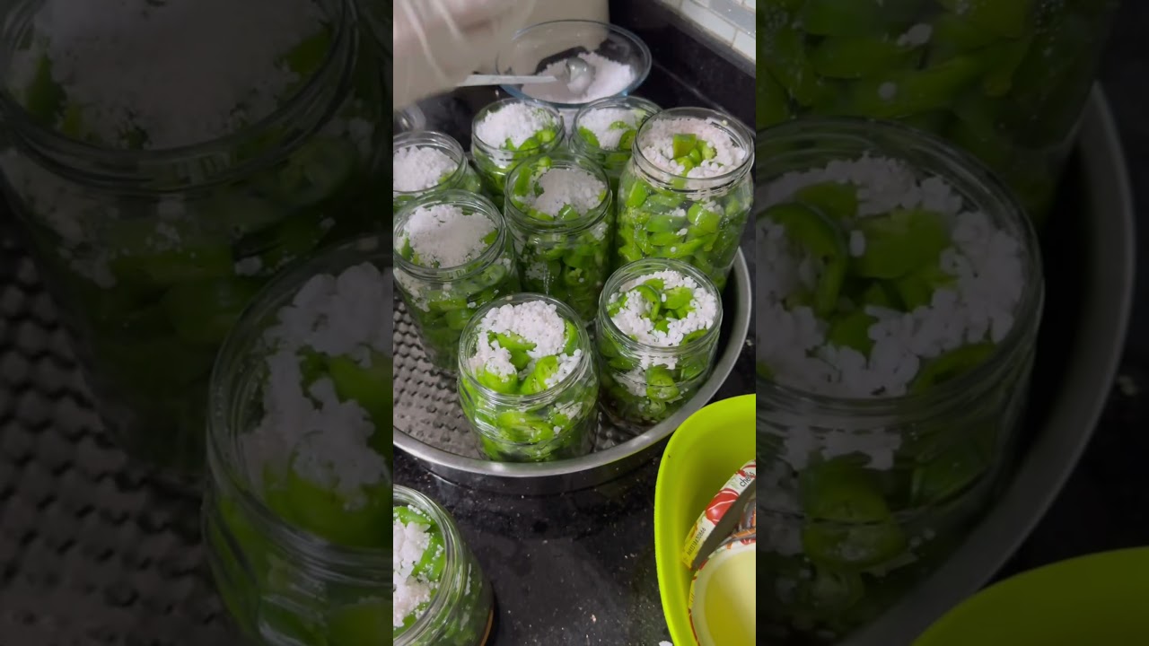 Jalapeno biber turşusu tam ölçü #tursunov #jalapeño #pratikmutfak #tarif #yemektarifleri #food
