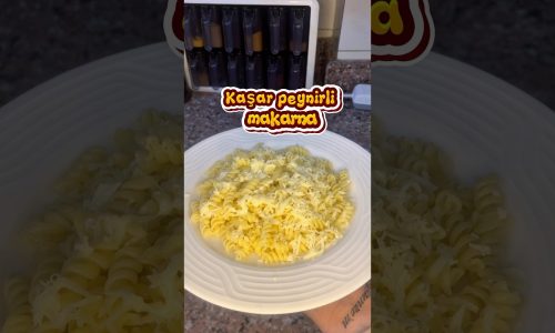 Kaşar Peynirli Makarna Tarifi En Kolay ve Lezzetli Yemek #makarna #yemektarifleri #shorts #viral