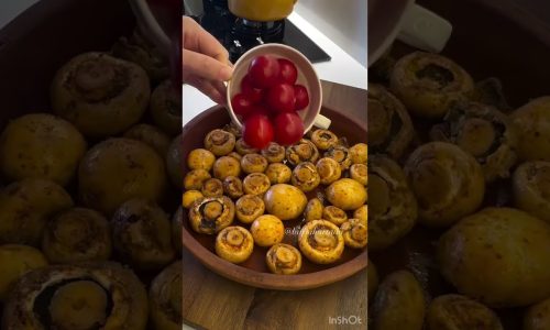 Fırında soslu kaşarlı mantar tarifi ekliyorum.  #pratiktarifler #tarif #yemektarifleri #masterchef