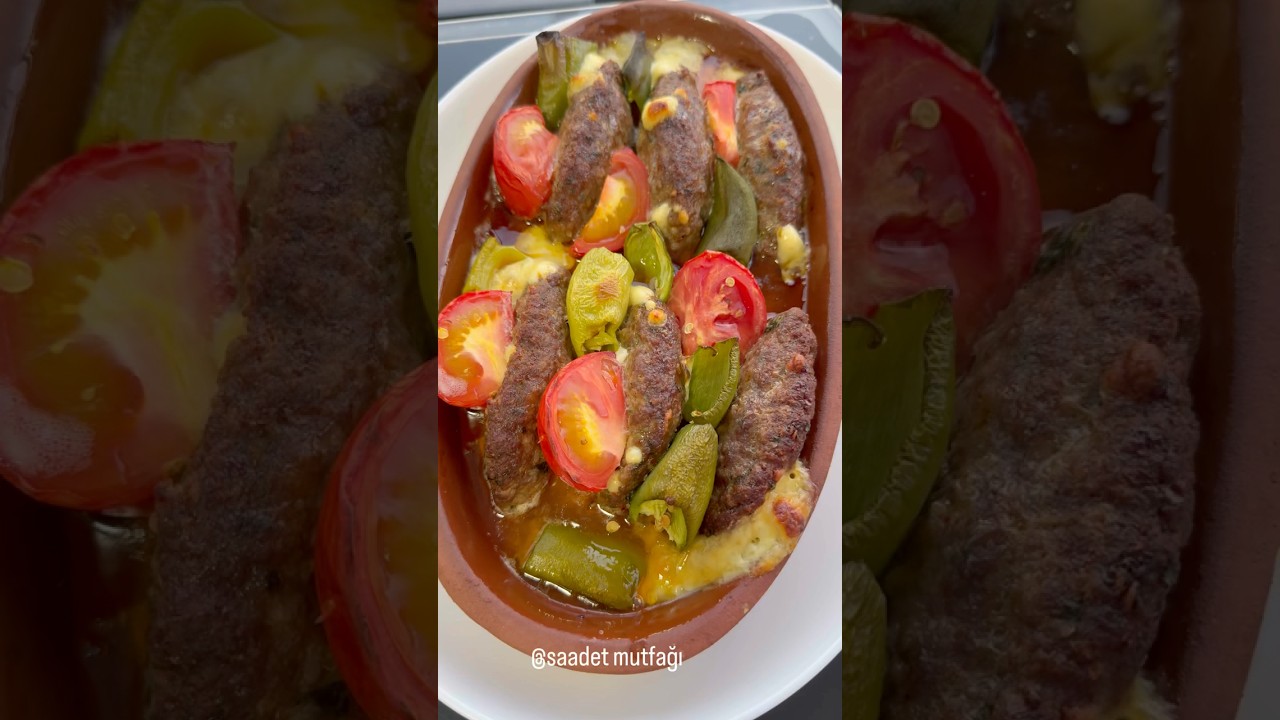 Kiremitte kaşarlı köfte tarifi #youtubeshorts #keşfet #food #recipe #yemektarifleri #reels