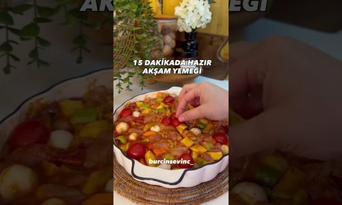 15 dakikada akşam yemeğin hazır 😉  #tarif #food#pratiktarifler #yemektarifleri