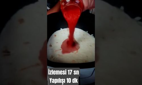 Çok çok kolay #pizza #yemektarifleri #pratiktarifler #airfryer