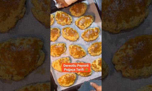 Dereotlu Peynirli Poğaça Tarifi 🌿✨