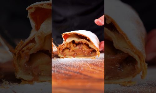 Elmalı Strudel 😍 #kolayyemektarifleri