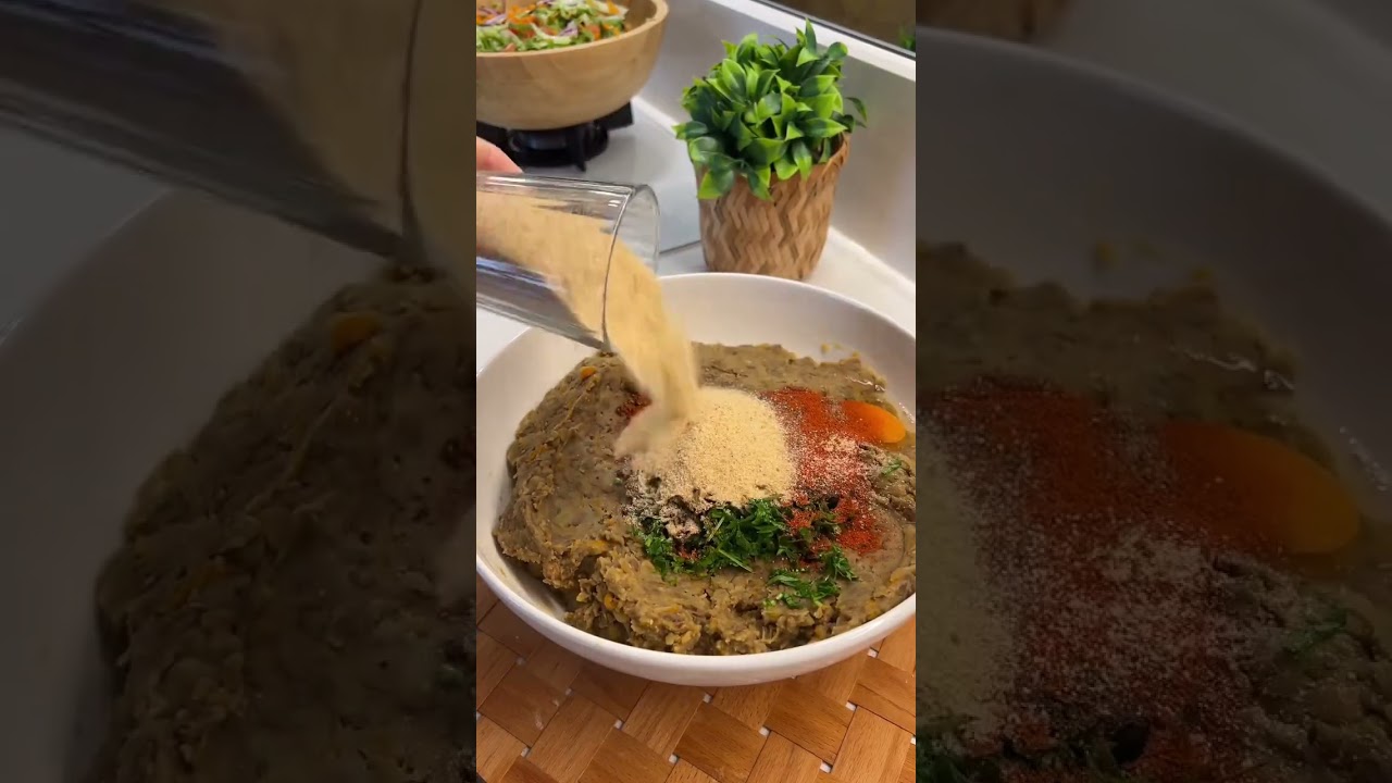 ♨️YEŞİL MERCİMEK KÖFTESİ #food #tarif #pratiktarifler #yemektarifleri #recipe #keşfet