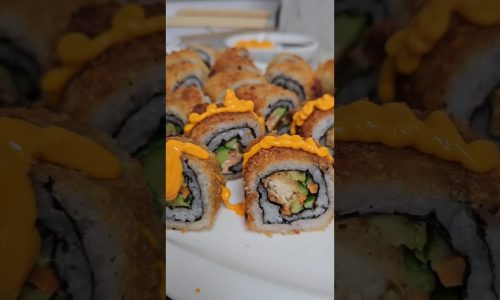 Evde kızartılmıș Sushi nasıl yapılır?