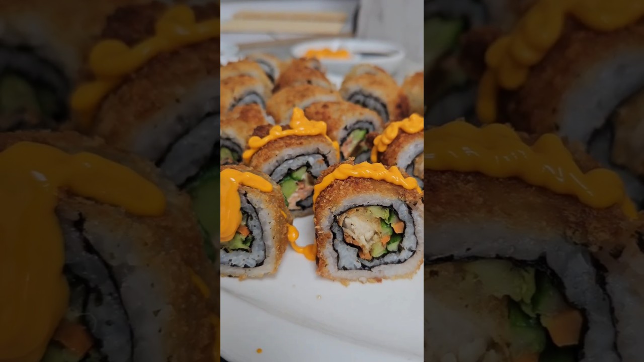Evde kızartılmıș Sushi nasıl yapılır?