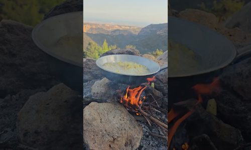 Daha Ne Olsun ki Orman ateşte yemek tarifi.  lezzetli yemek tarifleri #tarif #doğa