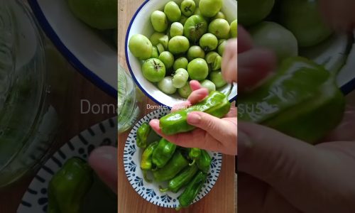 Domates Çağlası Turşusu. #tarif #cooking #turşutarifi #turşu #yemektarifleri #food #recipe #yemek