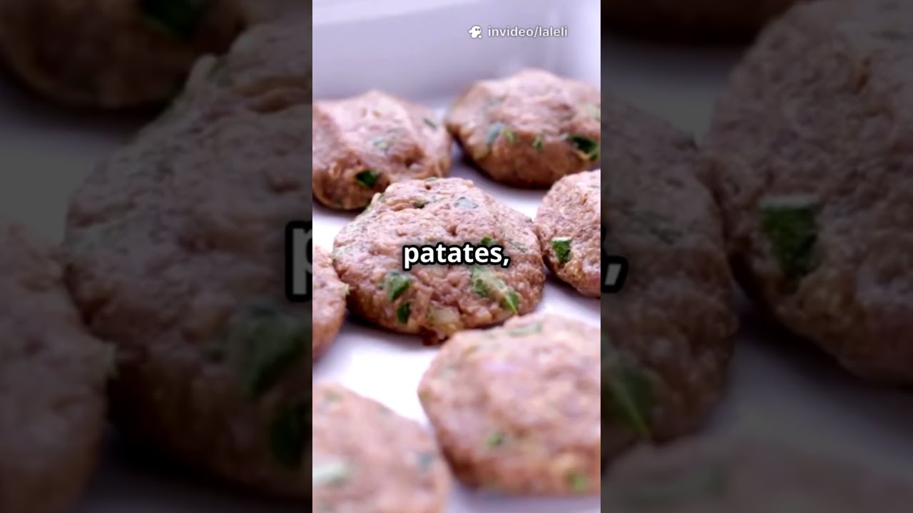 Köfte Patates Dizmesi_ 30 Dakikada Efsane #food #pratik #yemektarifleri #yemek #tarif#köfte#patates