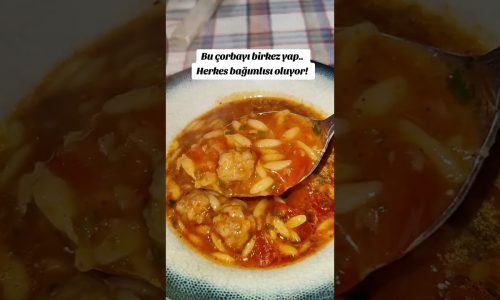 Bu çorba ilaç gibi Yapan herkes aynı şeyi söylüyor! #yemektarifleri #misketköfte #kışçorbası #çorba