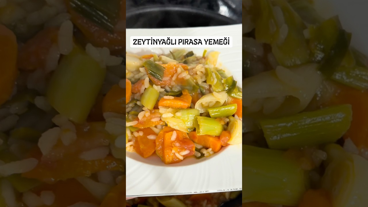 Zeytinyağlı Pırasa Yemeği | Zeytinyağlı Yemekler | Kolay Yemek Tarifleri #pırasayemeği