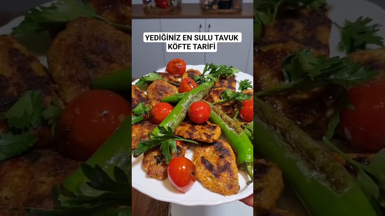 Bu Güne Kadar Yediğiniz En Sulu Tavuk Köfte Tarifi #tavukköfte #yemektarifleri #shorts
