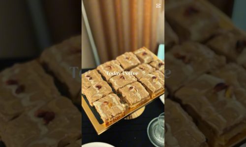 Enfes Latte Pasta Tarifi ☕🍰Yumuşacık Keki ve Kahveli Aromasıyla Latte PastaKahve