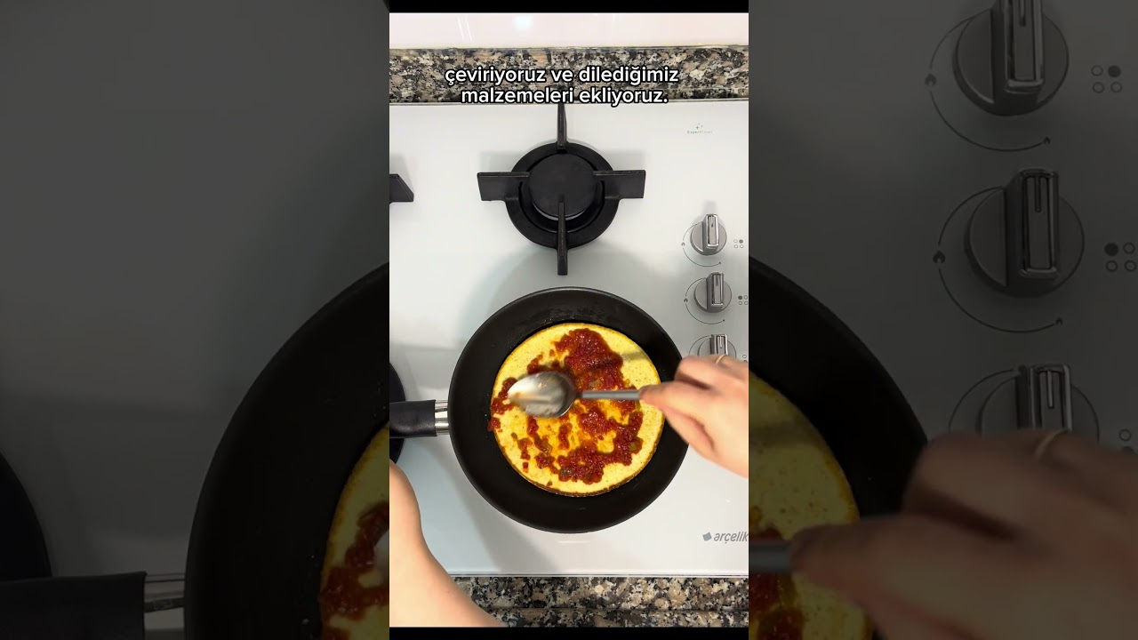 Bebekler İçin Krep Pizza #ekgıda #yemektarifleri #ekgıdatarif