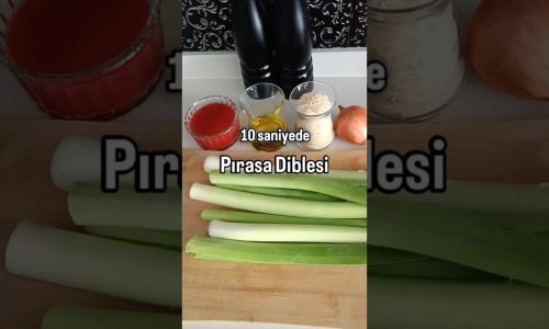 En lezzetli pırasa yemeği tarifi Pırasa Diblesi