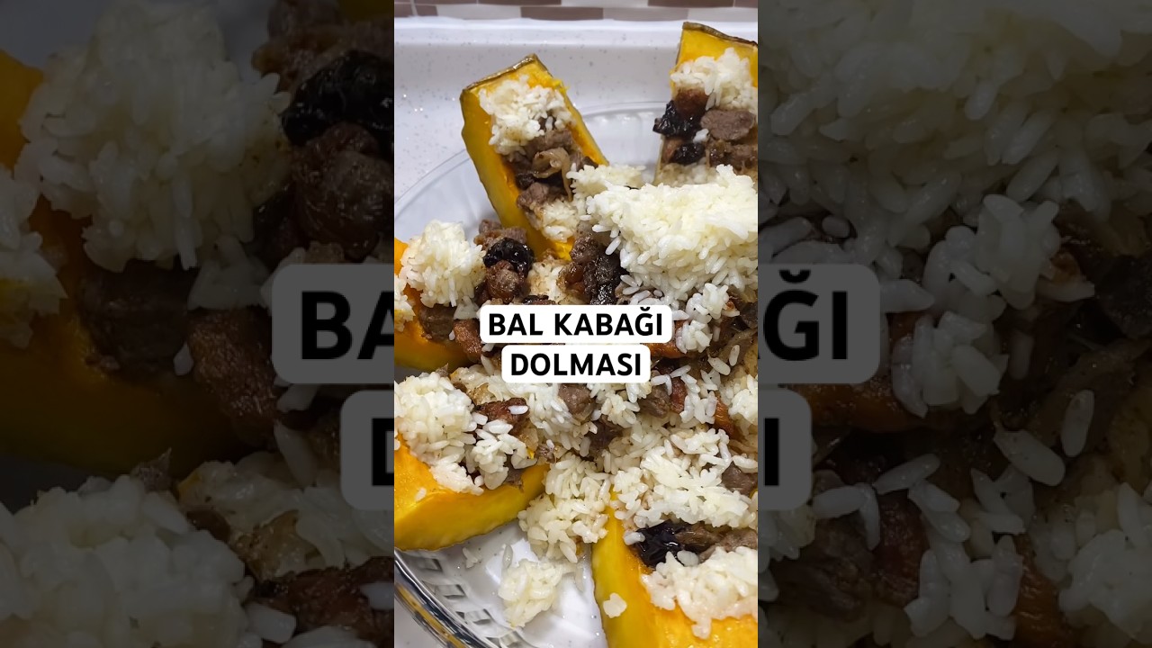 MUTLAKA DENEYİN | BAL KABAĞI DOLMASI ✨ #shorts #yemektarifleri #yemek #keşfet