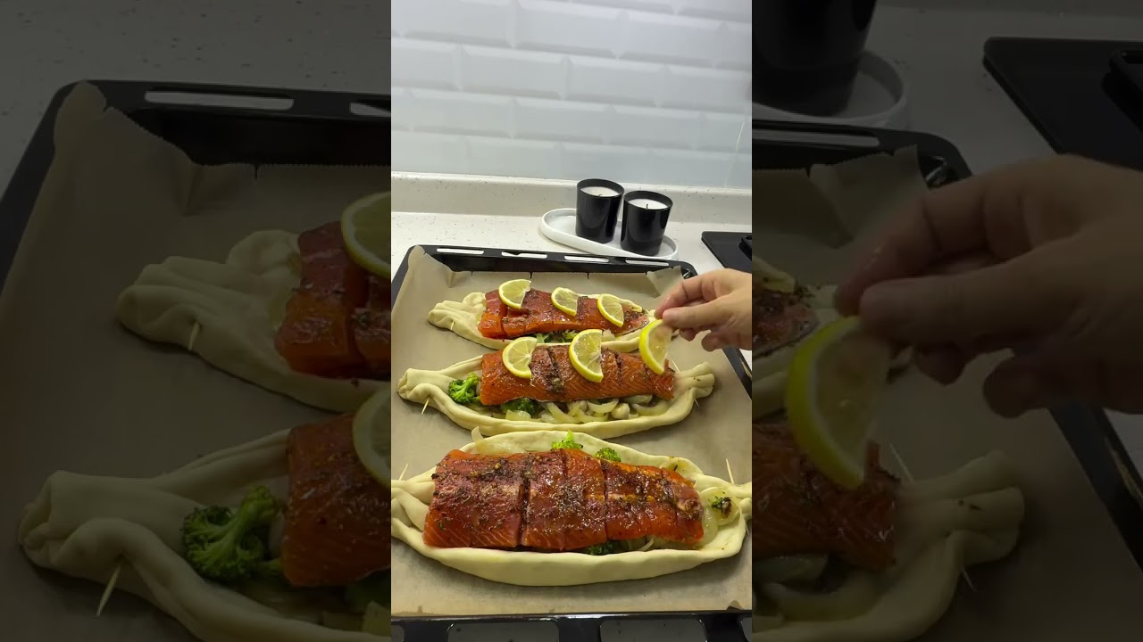 FIRINDA SOMON BALIĞI!! #masterchef #food #masterchefuy #pratiktarifler #dessert #yemektarifleri