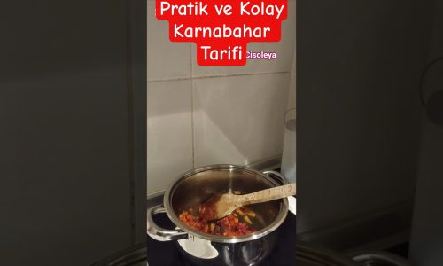 Karnabahar yemek tarifi! Kolay, ve pratik etsiz karnabahar tarifi