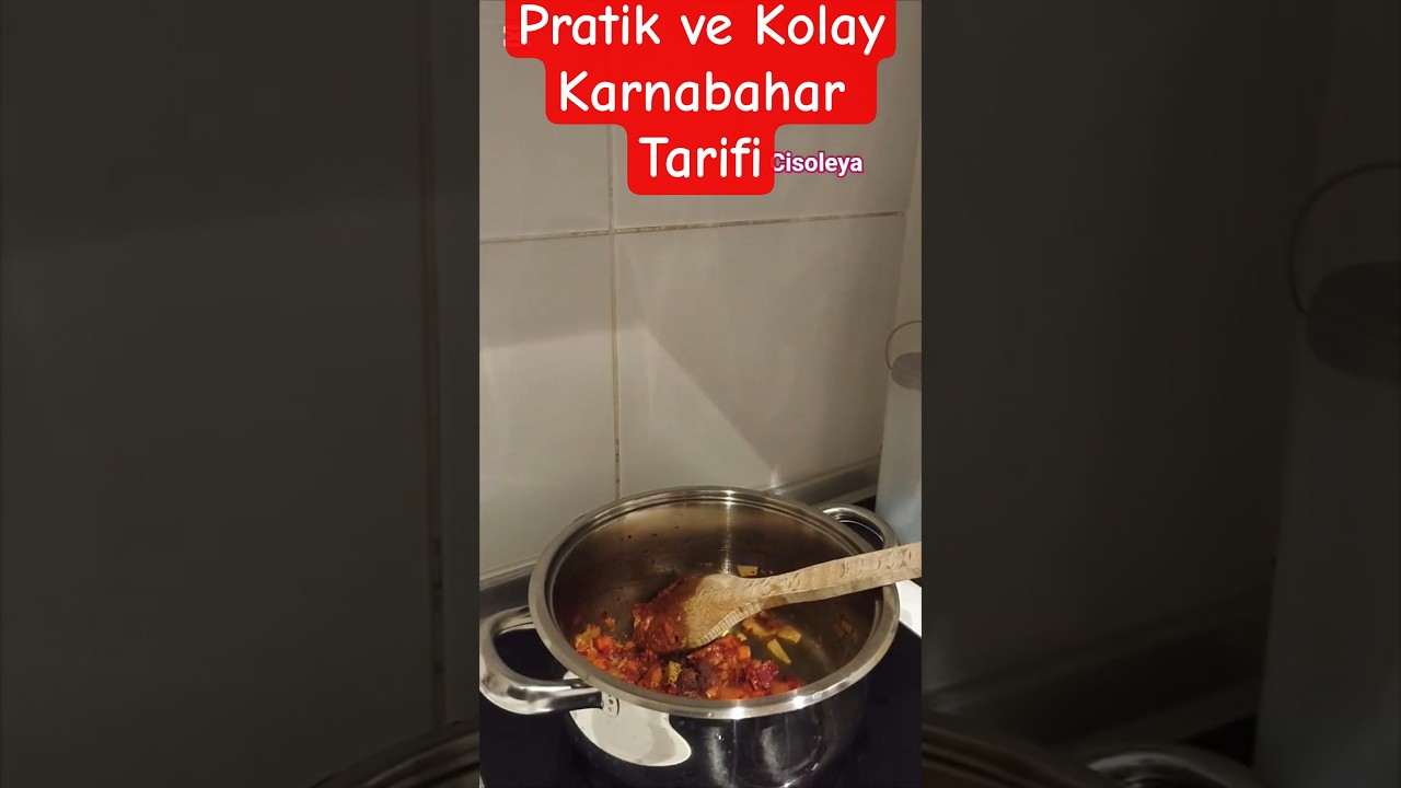 Karnabahar yemek tarifi! Kolay, ve pratik etsiz karnabahar tarifi