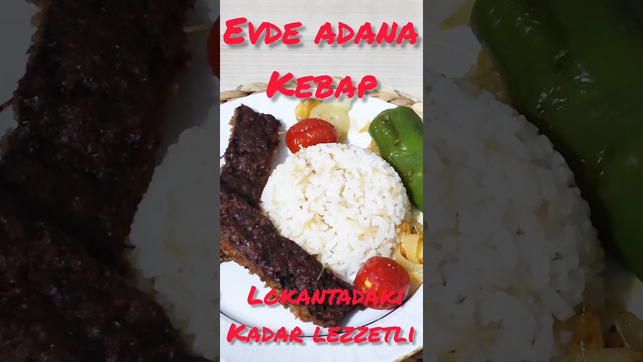 Ev Yapımı ADANA KEBAP Hem Pratik Hem Lezzetli #yemektarifleri #pratiktarifler #food #tarif
