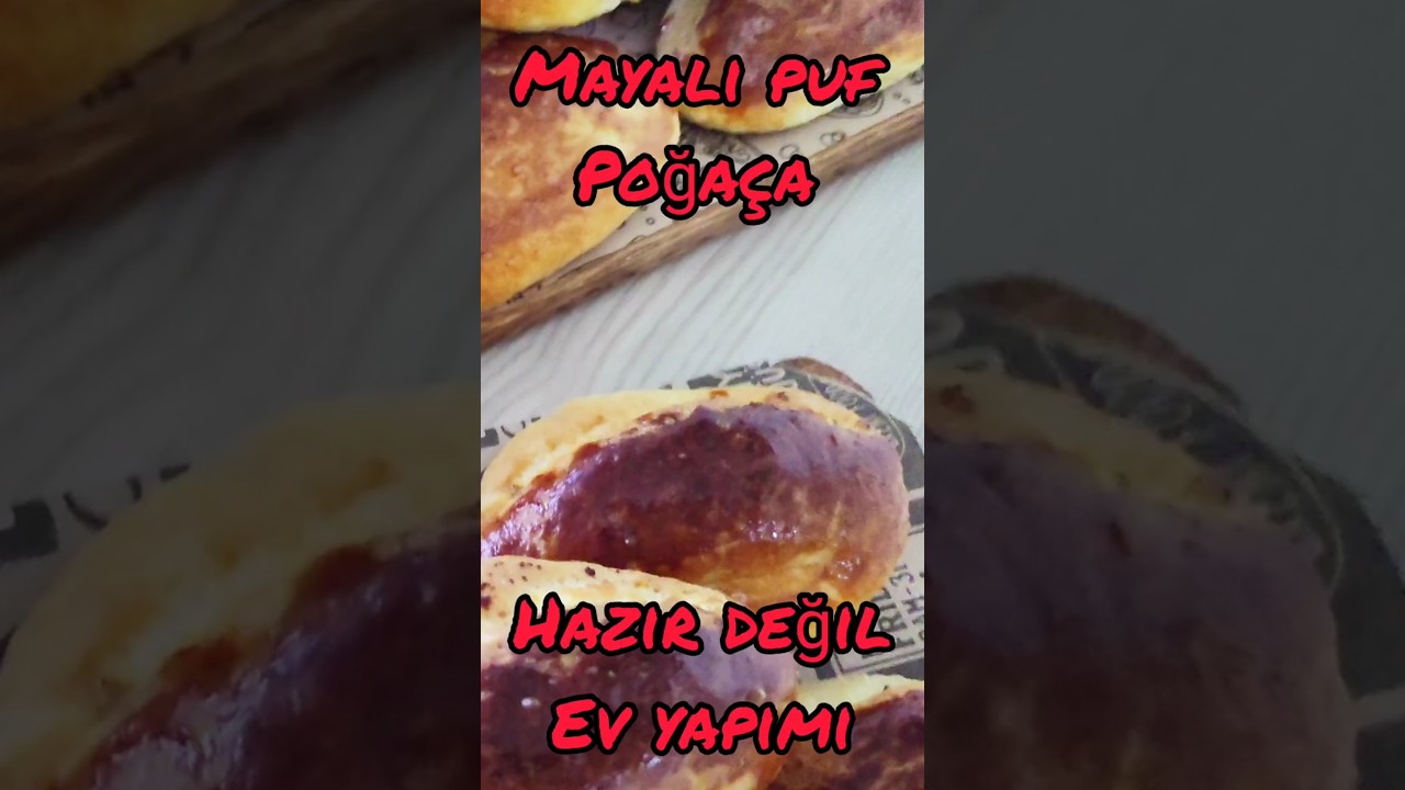 Mayalı PUF POĞAÇA Hazır Değil Ev Yapımı #yemektarifleri #pratiktarifler #food