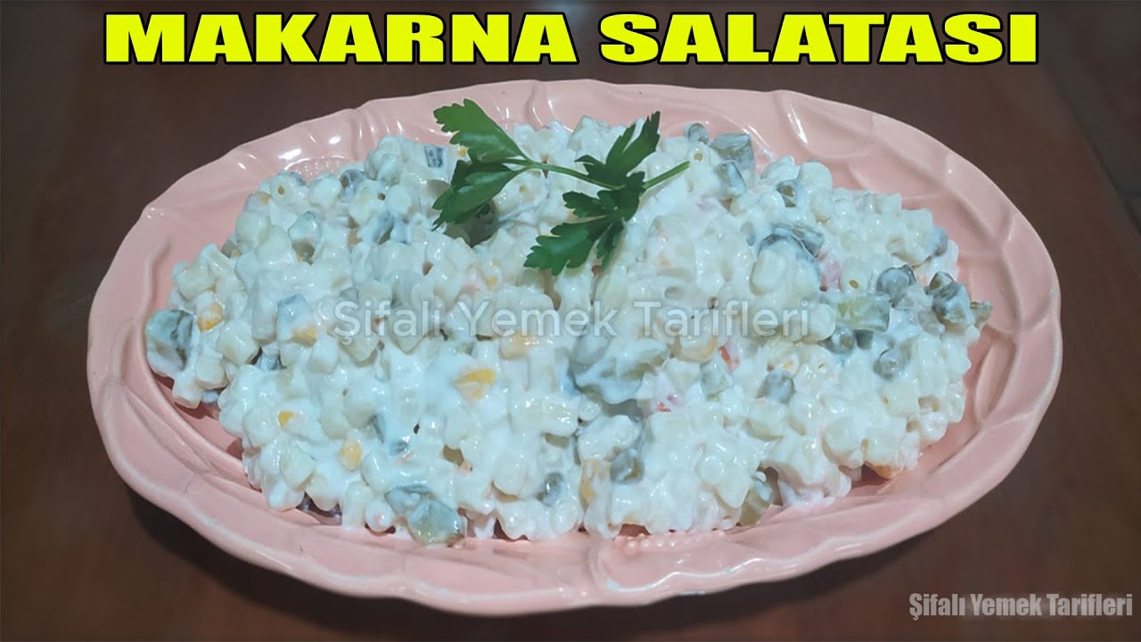 MAKARNA SALATASI / NASIL YAPILIR - YEMEK TARİFLERİ