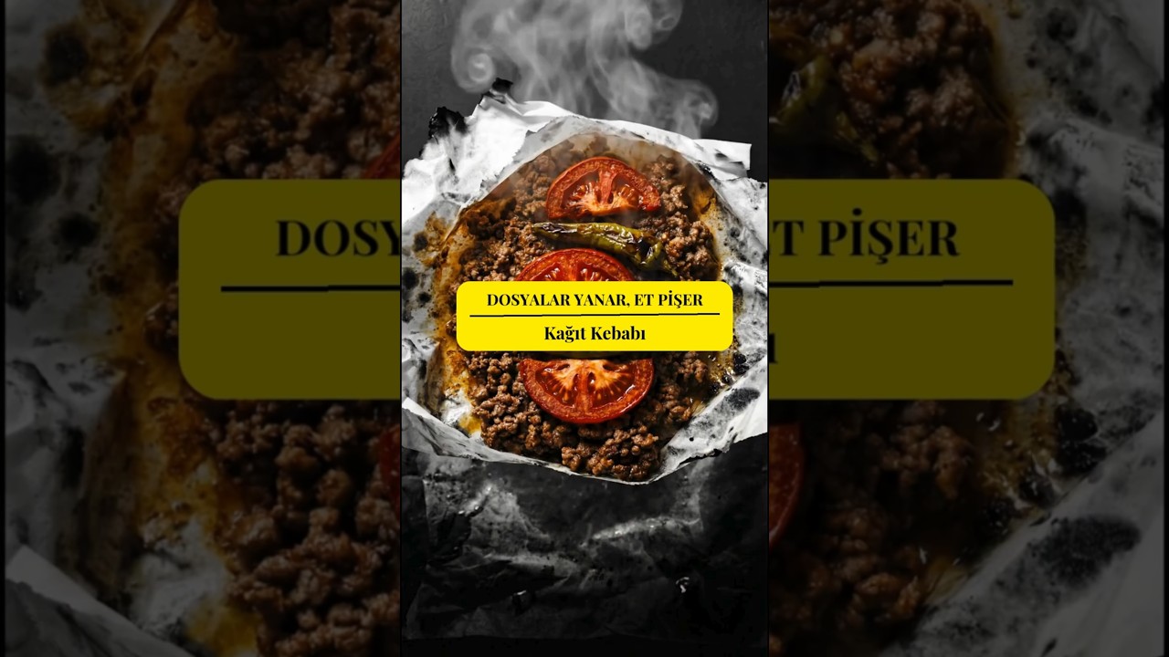 Dosyalar Yanar, Et Pişer | Kağıt Kebabı | #pratiktarifler #yemektarifleri #KağıtKebabı #YemekTarifi