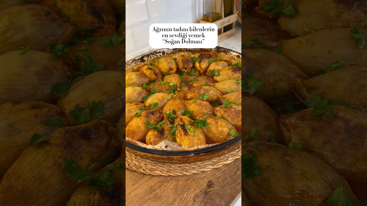 SOĞAN DOLMASI #soğandolması #yemektarifleri #yemek #trending