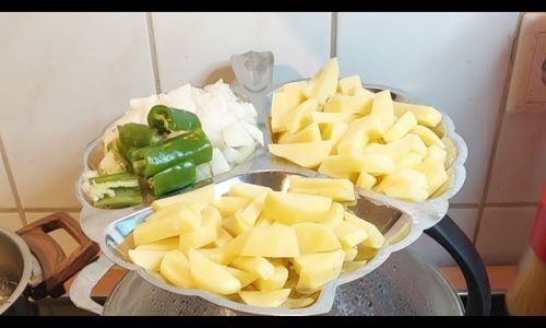 YEMEK TARIFLERI/ TAZE FASULYE & PATETESLI #keşfet #kochkurs