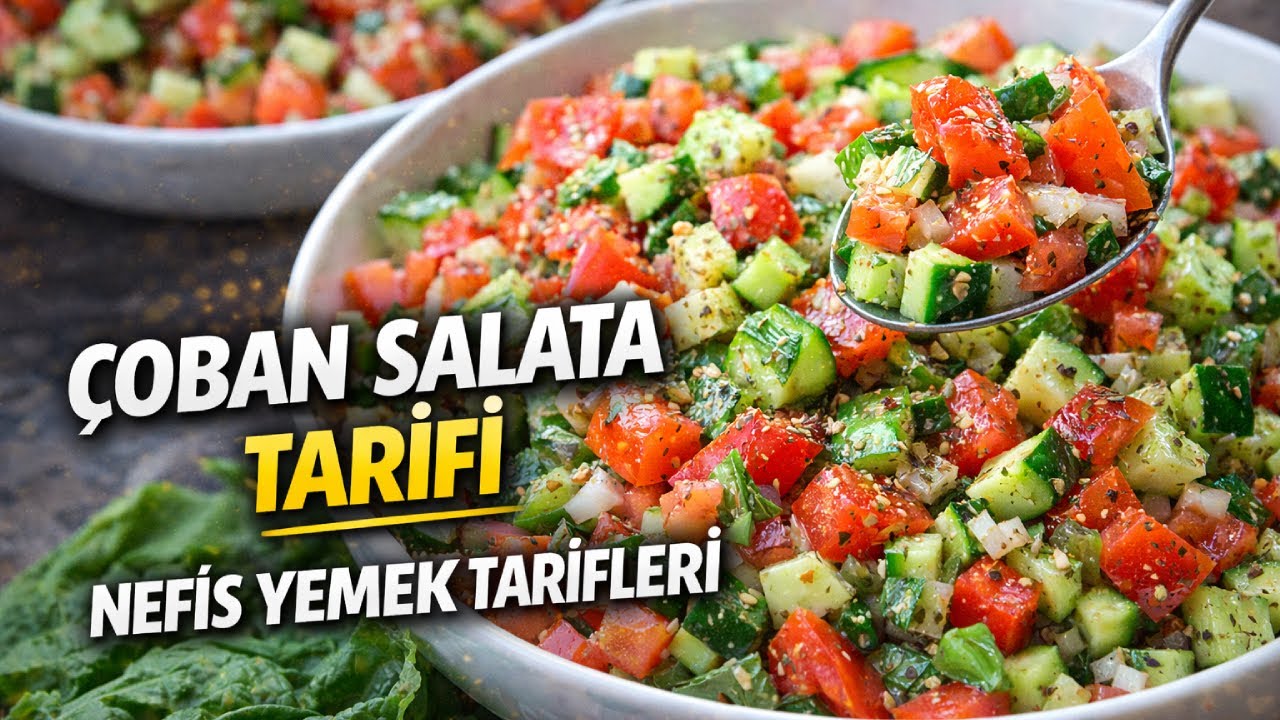 Çoban Salata Tarifi | Nefis Yemek Tarifleri