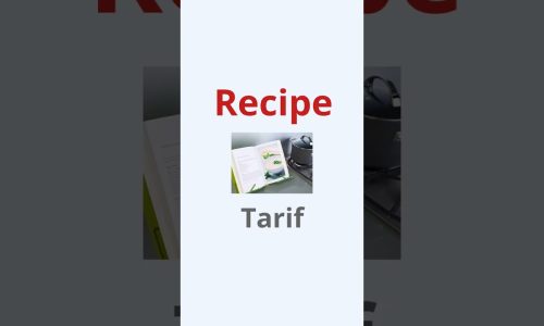 İngilizce Yemek Tarifleri Kelimelerini 1 Dakikada Tekrar Et