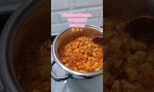 Akşam Yemeğinin En Kurtarıcı Çözümü: Lokum Gibi Tavuk Sote 🥘😋