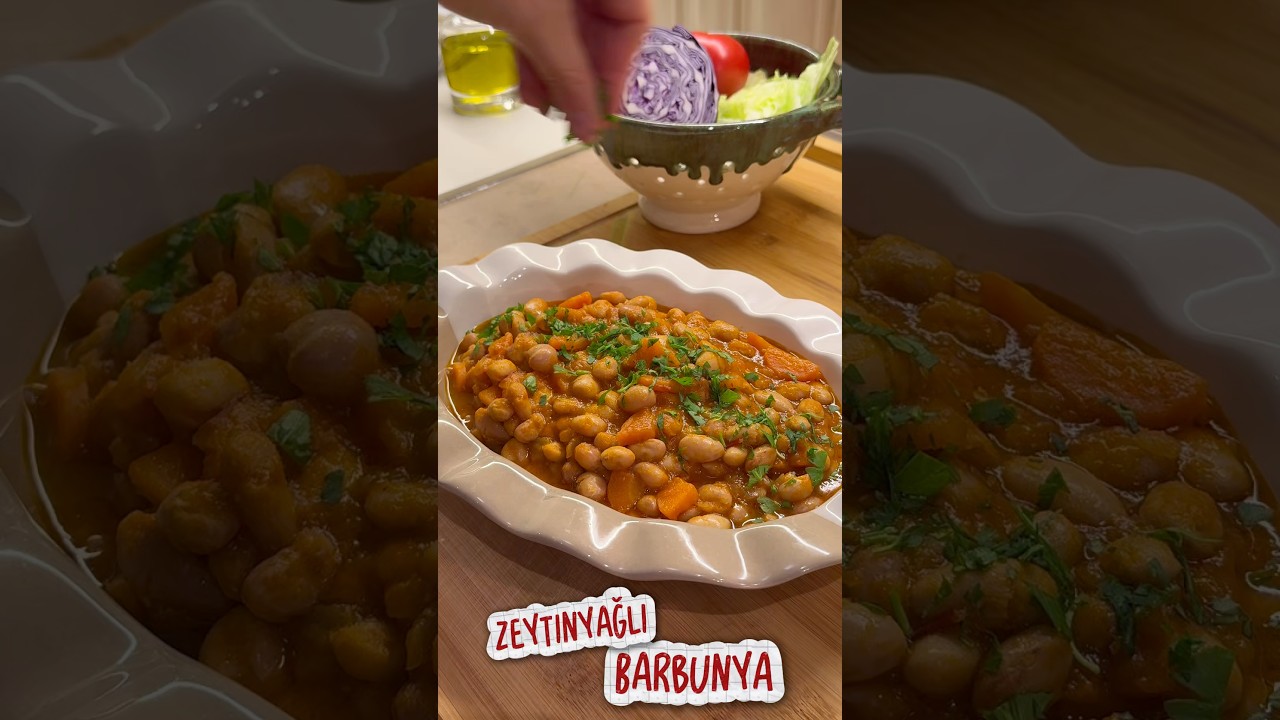 Zeytinyağlı Barbunya Tarifi #tarif #yemektarifleri #yemek #barbunya #zeytinyağlı