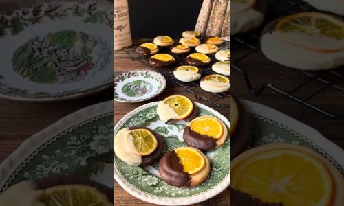 Orange Cookies/Portakallı Kurabiye