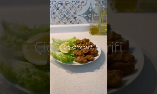 Çiğ köfte 🌿 Yoğurmadan yorulmadan 💯 #yemek #tarif #food #yemektarifleri #çiğköfte #shorts