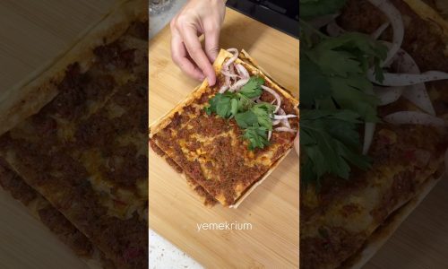 Pratik Lahmacun tarifi | tarif açıklamalarda #lahmacun #yemek #tarif