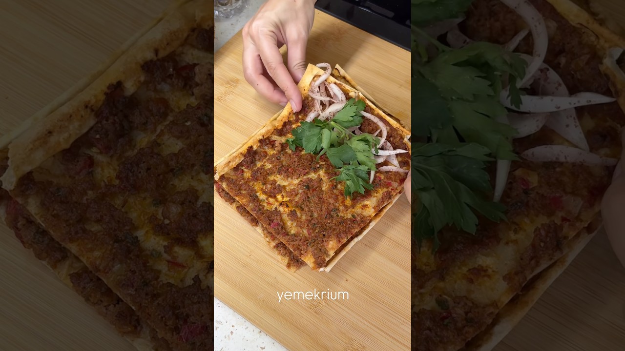 Pratik Lahmacun tarifi | tarif açıklamalarda #lahmacun #yemek #tarif