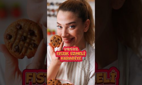 Unsuz Fıstık Ezmeli Kurabiye 🍪😍 #kolayyemektarifleri