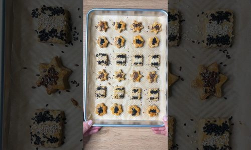 En lezzetli Tuzlu Kurabiye ,bu kıyır kıyır miniklere bayılacaksınız ( tarif açıklamada )