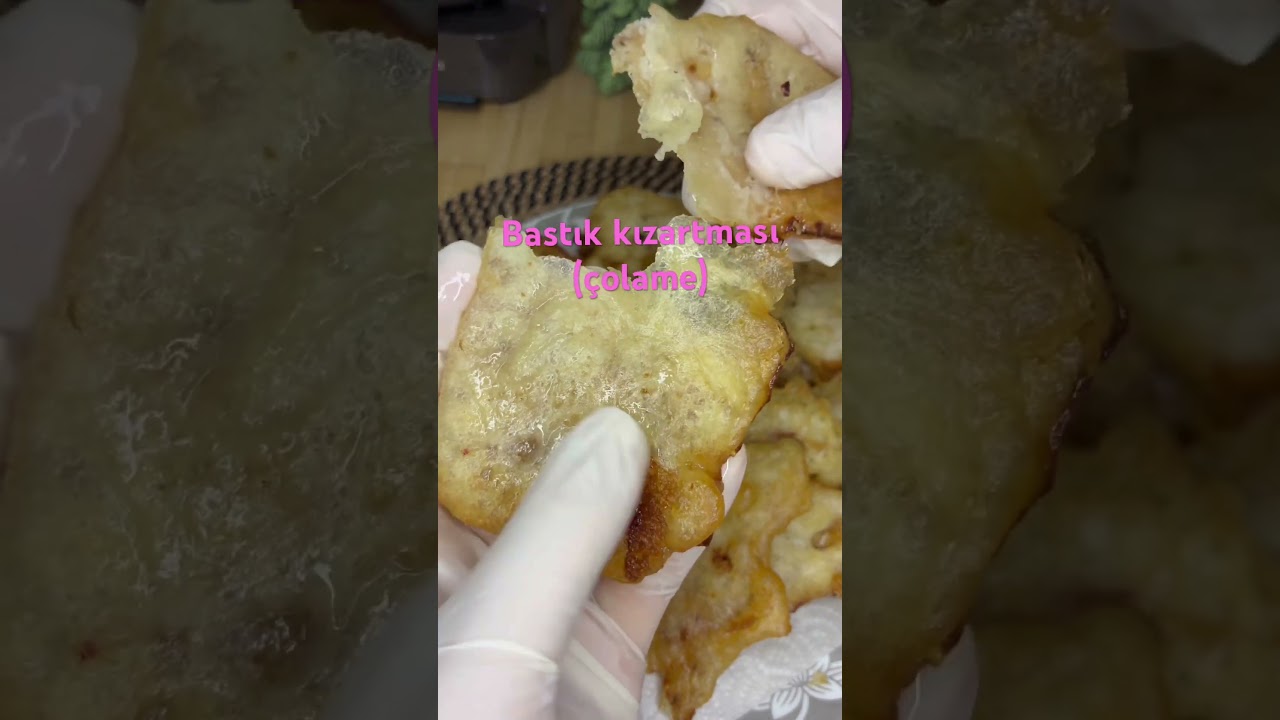 Anadolu’nun yöresel lezzetlerinden Bastık kızartması(çolame) #pratiktarifler #yemektarifleri #food