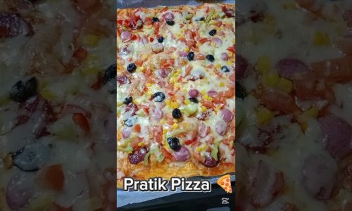 🍕Hamur yoğurmadan pizza! Yufkadan pratik ve çok lezzetli. #yemek #tarif #food #easy #yummy #shorts