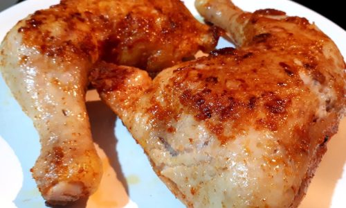 MANGAL TADINDA Tavada “YAĞSIZ” En Kolay “TAVUK BUT” nasıl yapılır? / Yemek Tarifleri #tavuk